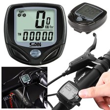Bike Speedometer LCD Wireless Bicycle Computer Odometer Cadence Waterproof