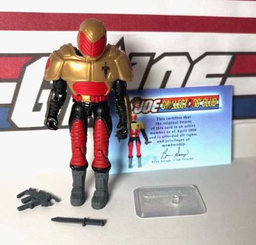 GI Joe Cobra Nullifier *COLLECTORS CLUB EXCLUSIVE Complete w/Card Near Mint 2006