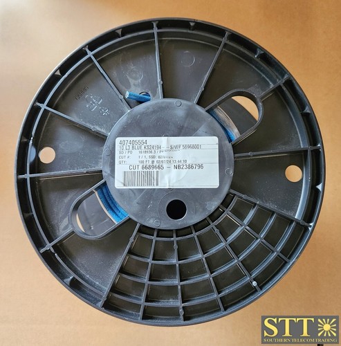 KS24194-L3-10-BL-100 TELCOFLEX 56968001 PWR CABLE 10 AWG 600 VOLT BLUE 100FT NEW - Picture 3 of 3