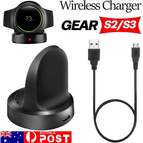 For Samsung Galaxy Watch 42mm 46mm SM-R800 R805 R810 R815USB Charger Cradle DocK - Picture 1 of 6
