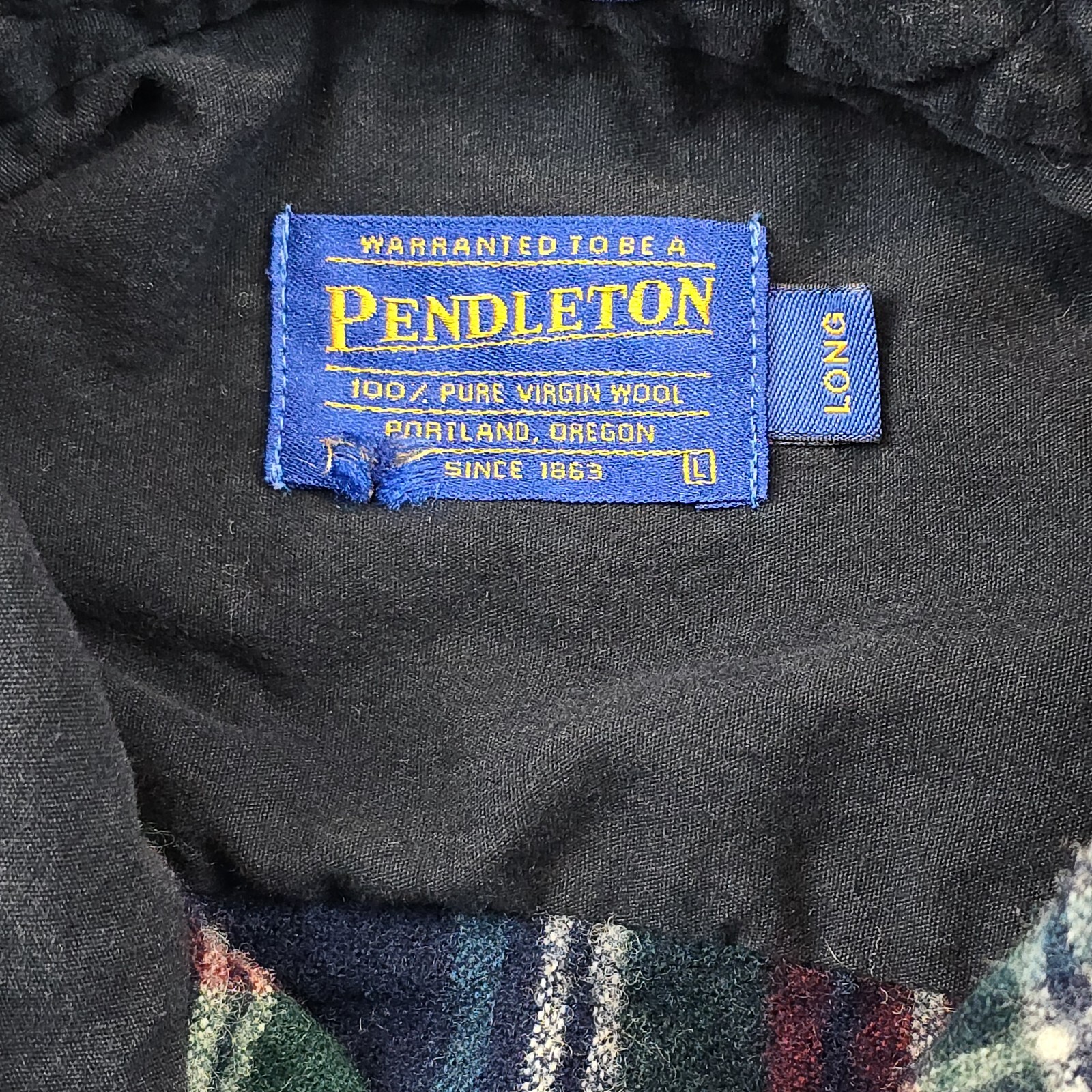 Pendleton Men's Large Plaid Button-Down Shirt – 1… - image 4