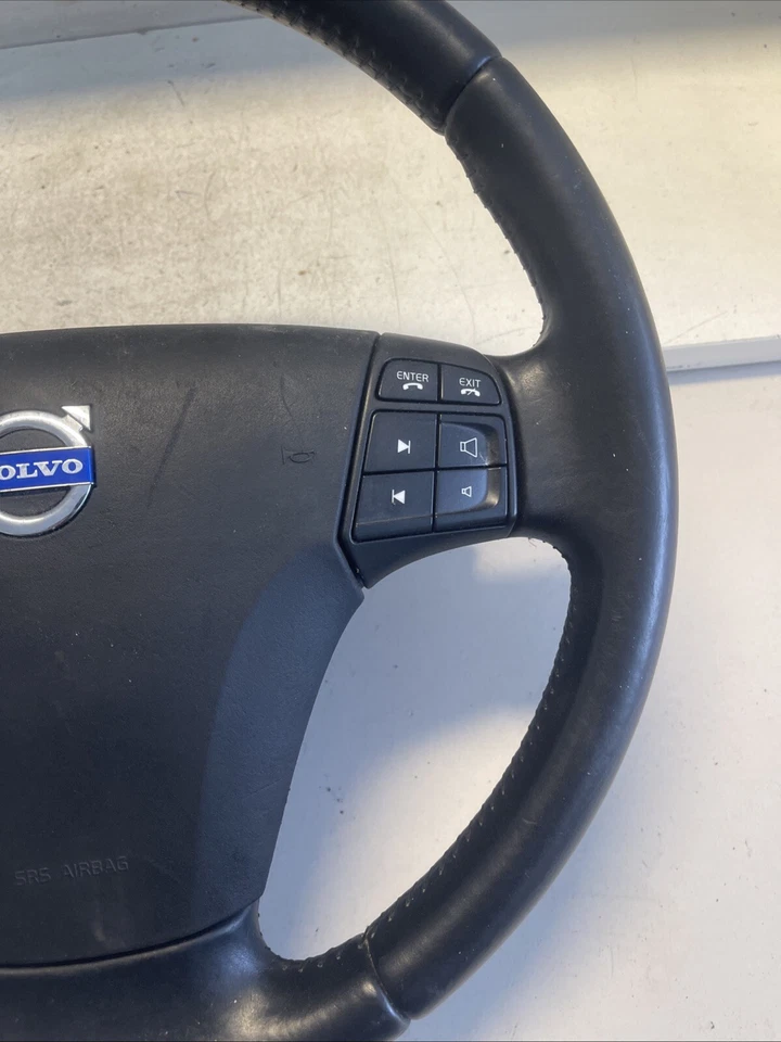 Volvo S40 II MS 2.0D Lenkrad Leder Multifunktionslenkrad IM 86094 - Bild 4 von 4