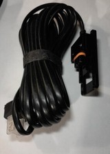 RING - Indoor/Outdoor Power Adapter Barrel Plug Cam Plug Black NEW Opened