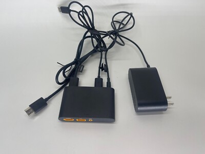 HTC Vive VR Virtual Reality Link Box w/ Power Supply Adapter, USB