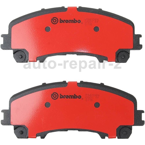 For 2014~2018 Infiniti Q50 Brembo Front Rear Disc Brake Pad Set - Picture 4 of 6
