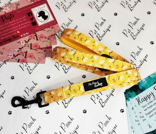 Sunshine Daisy Dog Lead - Reversible