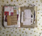 Handmade Blue Floral Junk Journal Scrapbook Album Vintage Ephemera — photo 9