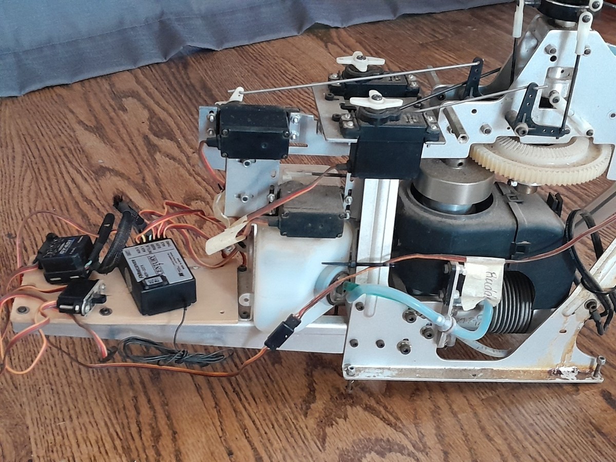 Kalt 30 Baron Rc Gas Helicopter Vintage | eBay