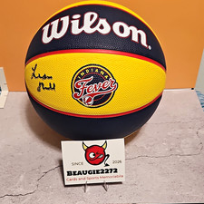Lexie Hull signed WNBA Basketball Indiana Fever, Schwartz Authentication 