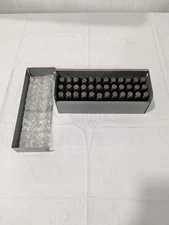 C.H. HANSON 36 pc Standard Stamp Set: 3/8″ Character, DAMAGED CASE 20627