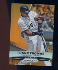 2015 Panini Orange Prizm #162 Frank Thomas White Sox HOF 41/60