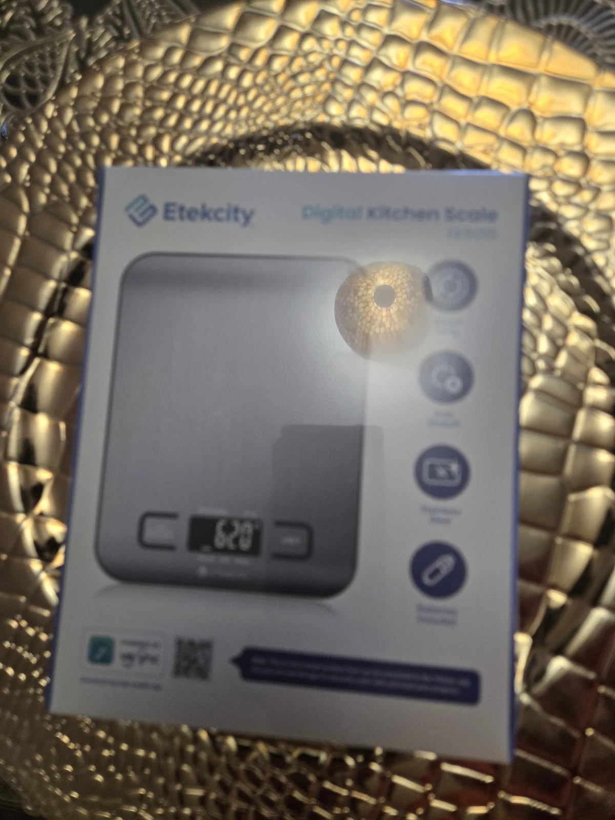 Etekcity 7907222 Digital Kitchen Scale
Opens in a new window or tab