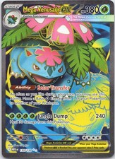 MEGA VENUSAUR EX POKEMON MEGA EVOLUTION 155/132 ULTRA RARE LIGHTLY PLAYED on eBay