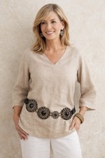 Chico's Waist Chain Medallion Concho Belt Boho Western Women's Size S / M