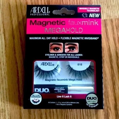 Ardell Professional False Eyelashes- Magnetic Lash 3D Faux Mink 818