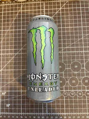 Monster Energy Unleaded RARE Collector's can. FULL.
