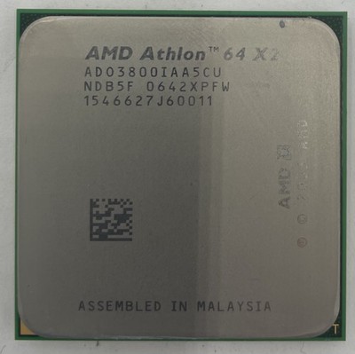 AMD Athlon 64 X2 3800+ Desktop CPU Processor- ADO3800IAA5CU