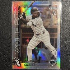 Topps Chrome Update Series Rookie Sepia Edgar Quero White Sox #USC165 2025