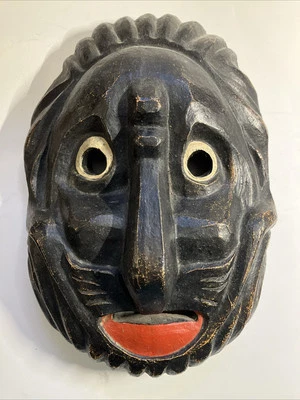 Wandmaske, Keramik Antik Art Deco Löwe, Studiokeramik - Bild 1 von 4