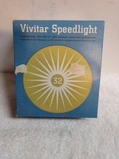 Vintage Vivitar Speedlight 32 Electronic Flash Unit with Box Japan