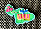 WAILUKU MAUI HAWAII MAGNET ROSES WHALE TAIL 3 3/4" X 2 3/4" NOS — photo 1