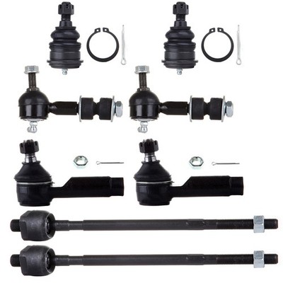 8Pcs Fits Nissan Maxima & Infiniti I30 Front Ball Joints Tie Rods Sway Bars Part
