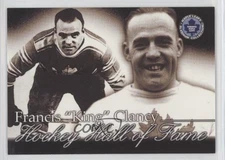 2002 Topps Maple Leafs Platinum Collection Hockey Hall of Fame King Clancy #46