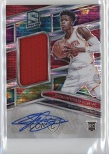 2023 Panini Spectra Rookie Jersey Celestial Prizm /99 Mouhamed Gueye Auto 06v0