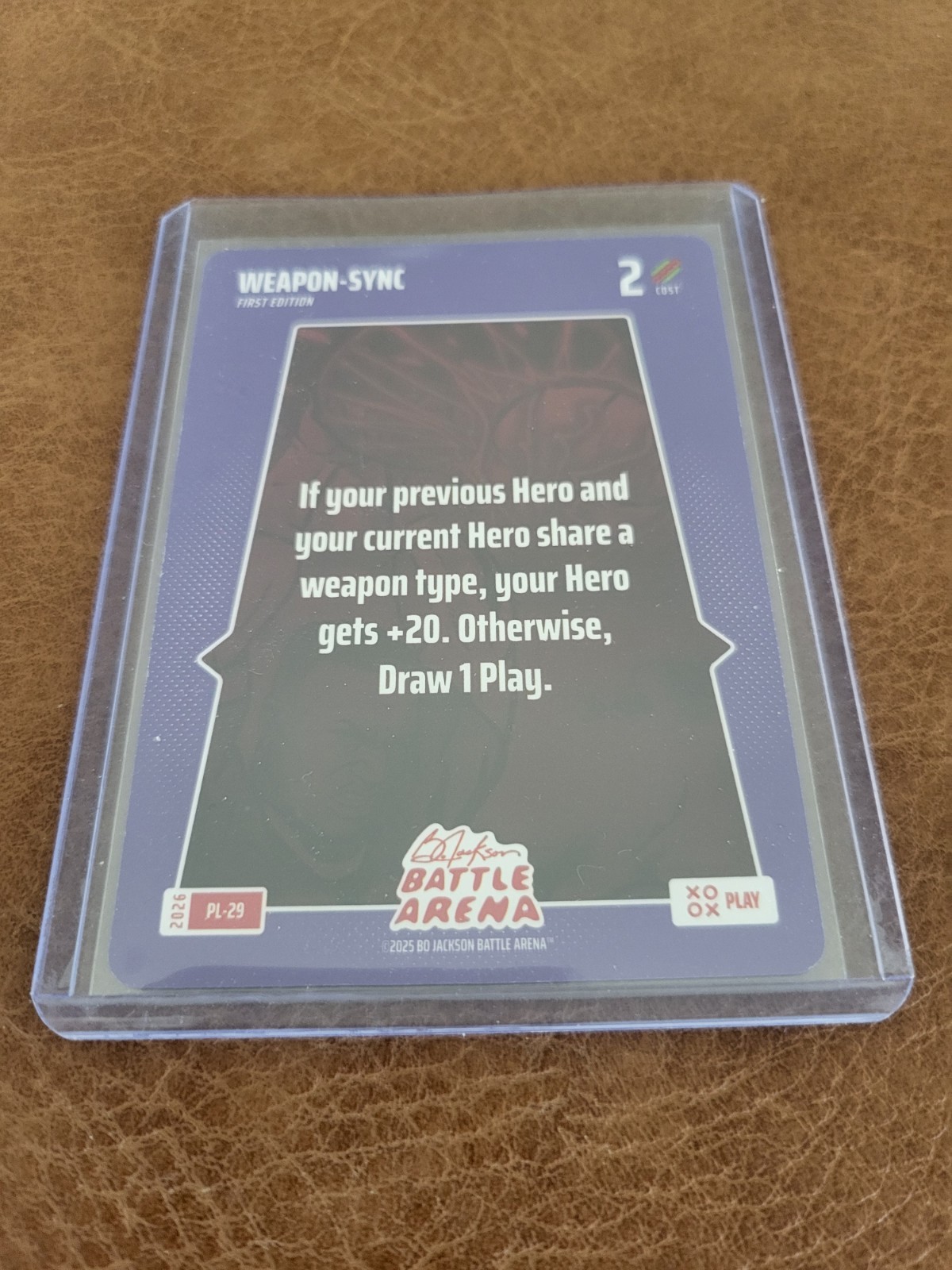 Bo Jackson Battle Arena 2026 Play 29 Weapon-Sync PL-29 SP 
