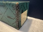 Vintage SIKORSKY Aircraft Helicopter Green Cardboard Box W Logo 1960s — photo 4