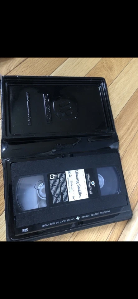 Blazing Saddles VHS Clamshell - Image 3 of 4