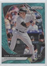 2020 Panini Prizm Tier III Teal Wave Prizm Sam Hilliard #240 0o6v