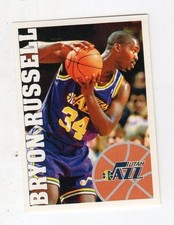 figurine - PANINI BASKETBALL BASKETBALL 1995 95/96 - number 194 BRYON RUSSELL
