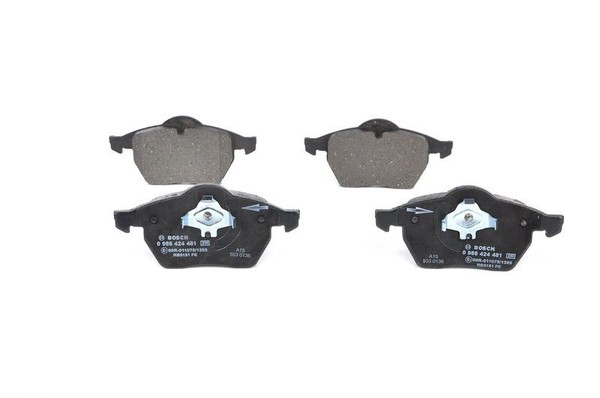 Bremsscheiben-BremsbeläGe-Kit Bosch 0 986 424 481 FüR OE 4A0 698 451 B - 4D0-image
