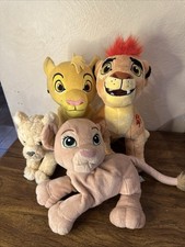 Lion King Plush Lot Of Four Lion King Guard Talking Interactive Simba Nala