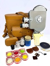 ADMIRA Electric 16 A1 16mm Film Camera Meopta 4 Lenses Working