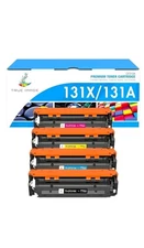 TRUE IMAGE Compatible Toner Cartridge Replacement for HP 131X 131A