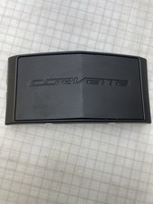 14 15 16 17 18 19 CHEVROLET CORVETTE C7 ORIGINAL GM FRONT LICENSE PLATE COVER