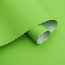 15.7'' 118''Solid Green Wallpaper Peel and Stick Green Contact Paper Self-Adhesi