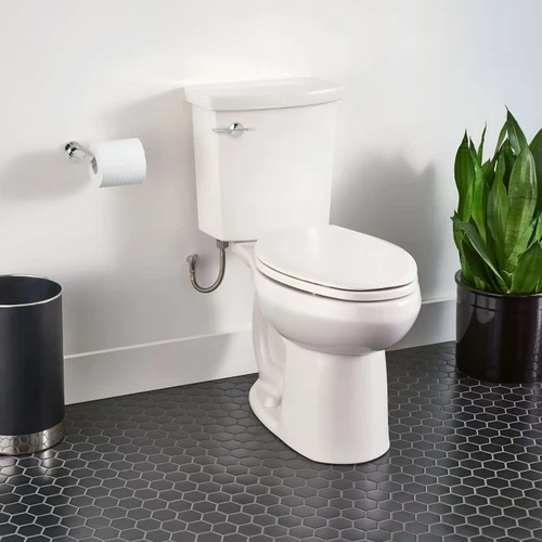  American Standard H2Option Elongated Toilet Bowl, EverClean,  PowerWash, 12