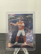 2024 Panini Prizm - Fireworks Bo Nix #23 (RC)