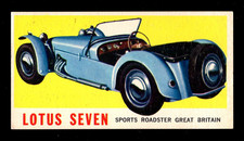 1961 Topps Sports Cars 1 Lotus Seven 1a 1961 Topps Sports Cars 1 Lotus Seven 1a