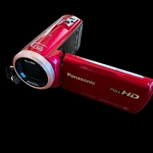 Panasonic HC-V550M Red Digital Video Camera Camcorder 50x Optical