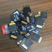 Lot of 10 - 8GB High Capacity MicroSD Memory Cards. ~ Untested ~