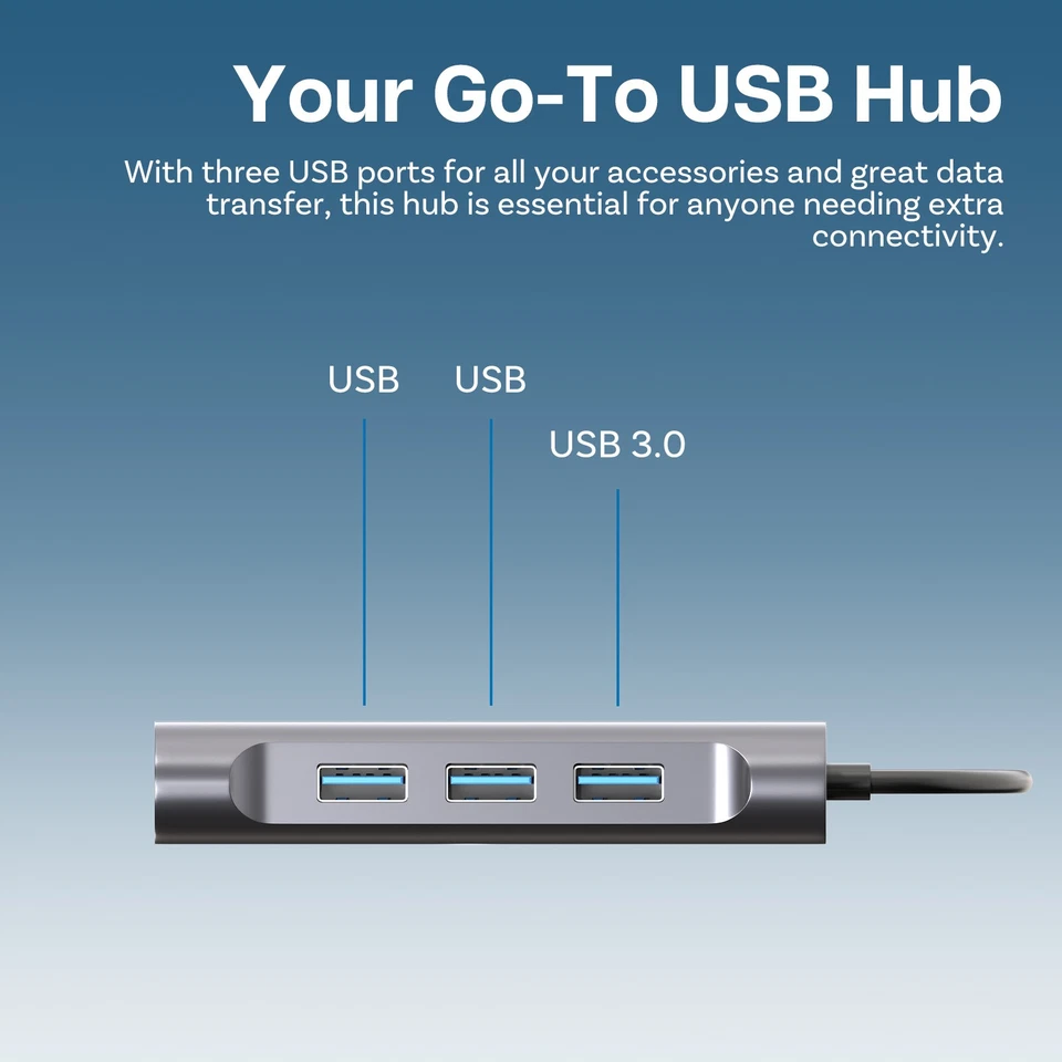 MMOBIEL USB-C на двойной HDMI концентратор 8-в-1 USB-концентратор и 100 Вт PD адаптер - алюминий - Изображение 3 из 4