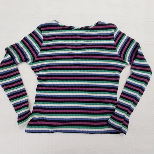 Anchor Blue Long Sleeve Shirt Size Large 100% Cotton #B040 - Picture 5 of 6