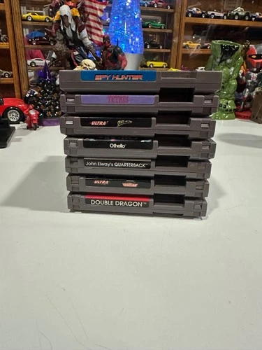 Vintage NES Nintendo Games Lot Of 7 Games  Pre-Owned All Tested & Working