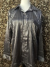 Victoria Secret Black And Grey Pajama Set Women s Size Medium S