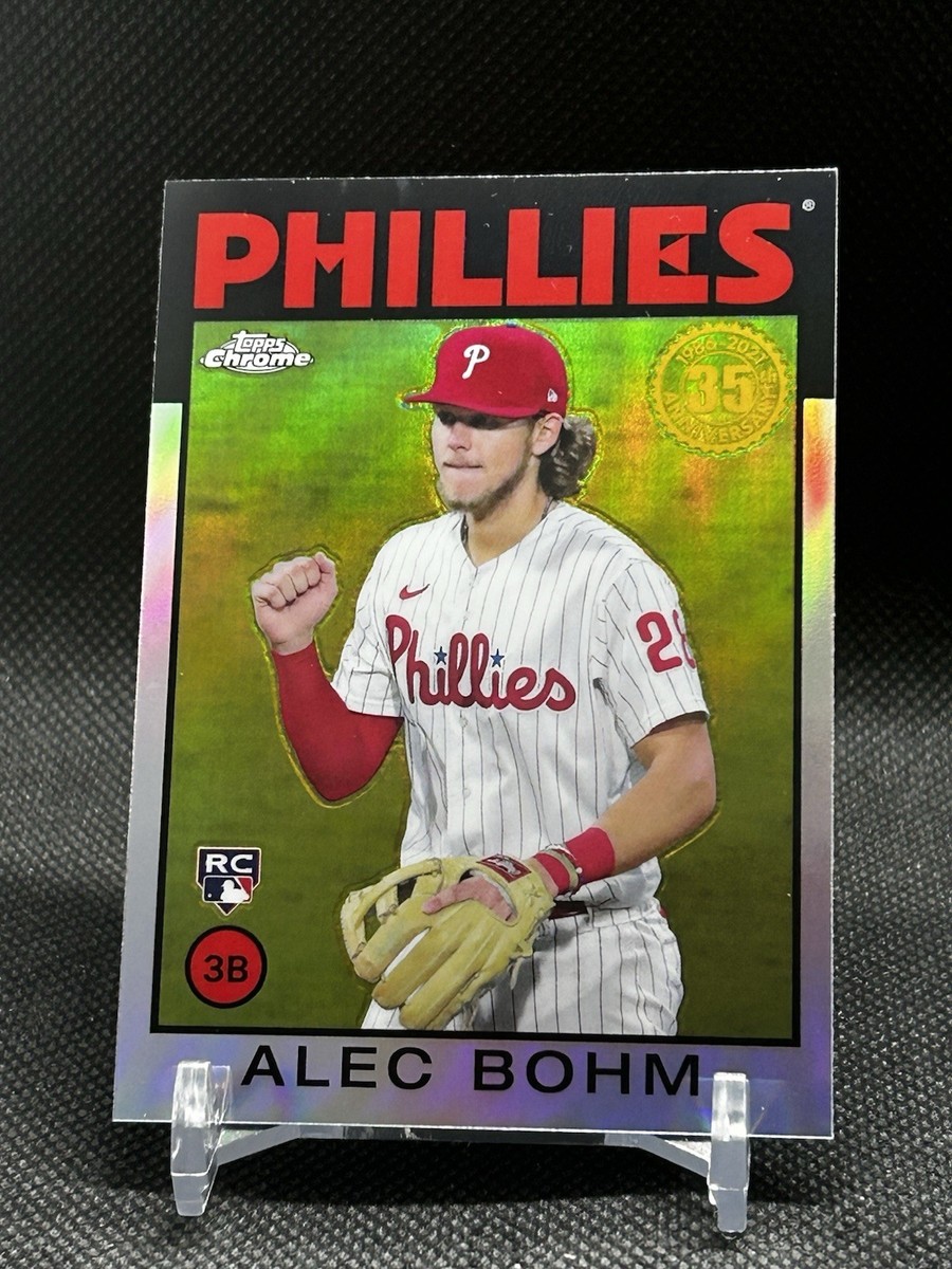 Alec Bohm Topps Philadelphia Phillies 0 Series eBay | Bowman RC 