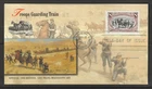 #3209e  8c Trans-Mississippi:Troops Guarding Train FDC 1998 Fleetwood